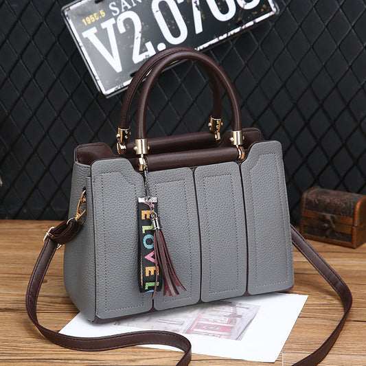 Handbag 2021 new female bag Qing Xin lychee fashion shoulder Messenger bag female Bags factory source