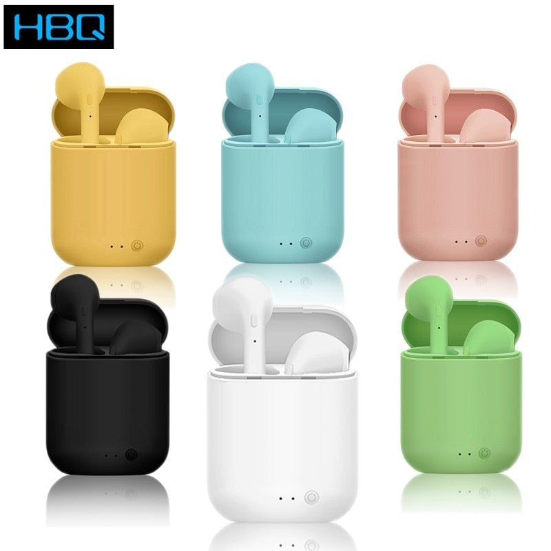 Mini-2 Tws Bluetooth 5.0 Headset Wireless Earphones With Mic Charging Box Mini Earbuds Sports Headphones For Smart Phone New i7s