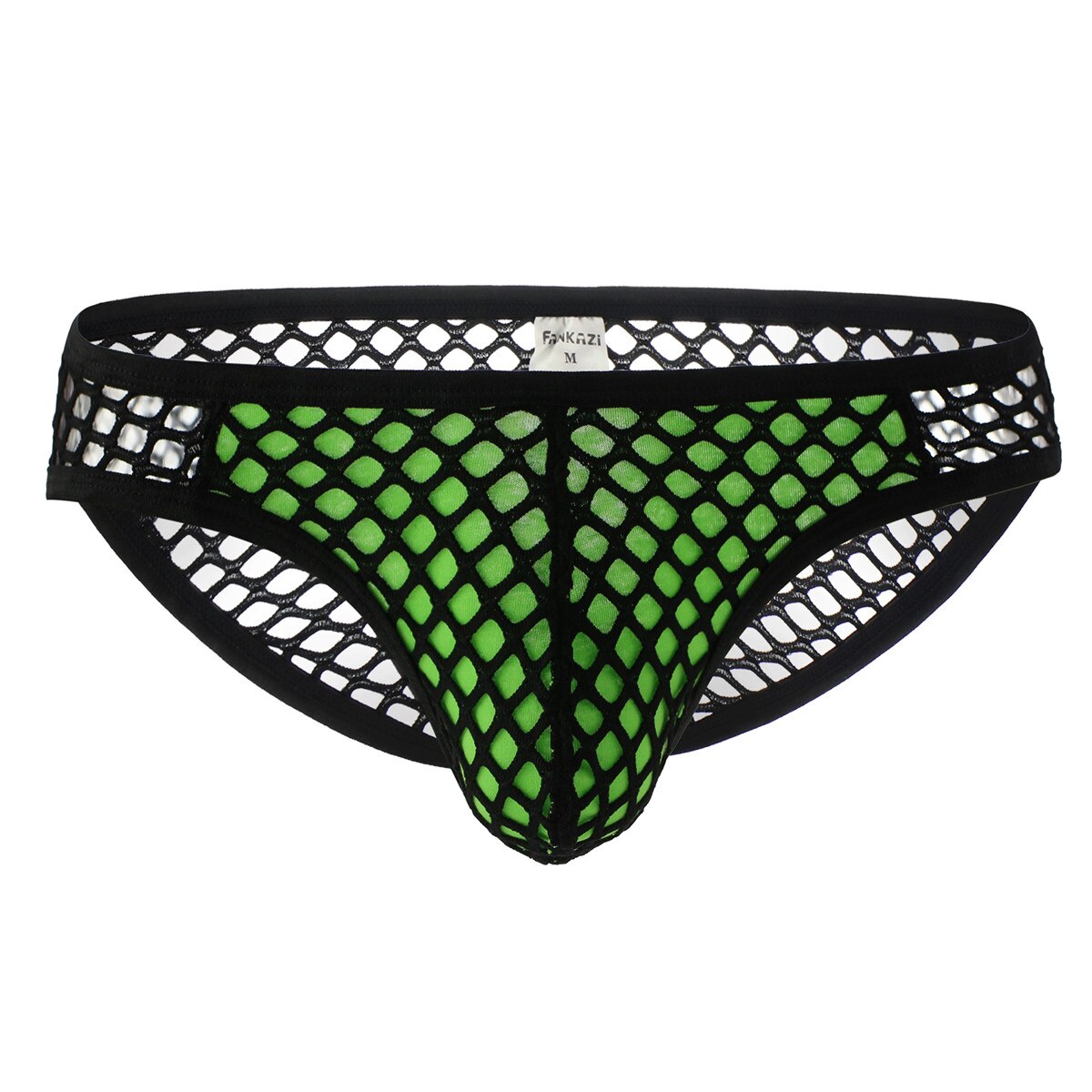 Brand Men Sexy Thongs Fishnet Gay Mesh Jockstrap Super Breathable Man Thong Transparent Penis Pouch Jocks Cueca