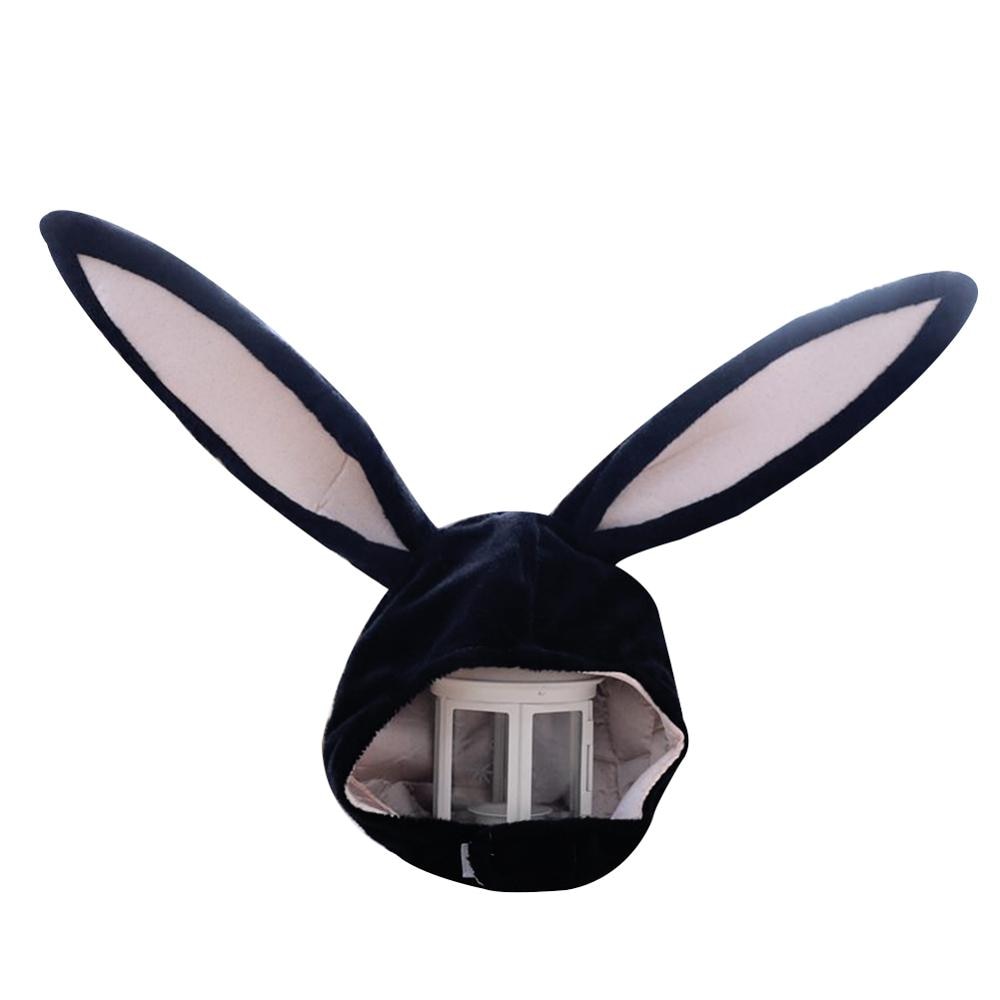 Cute Girls Hat Plush Rabbit Bunny Ears Hat Earflap Cap Head Warmer Photo Supplies Hat with earflaps bunny hat Headgear Hats