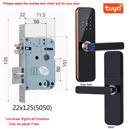 Wifi Electronic Smart Door Lock