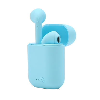 Mini-2 Tws Bluetooth 5.0 Headset Wireless Earphones With Mic Charging Box Mini Earbuds Sports Headphones For Smart Phone New i7s