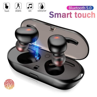 Y30 TWS Wireless headphones 5.0 Earphone Noise Cancelling Headset Stereo Sound Music In-ear Earbuds For Android IOS smart phone