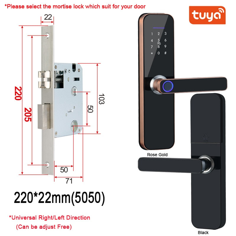 Wifi Electronic Smart Door Lock