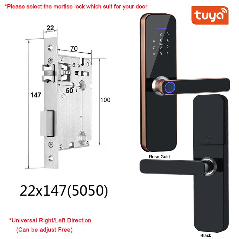 Wifi Electronic Smart Door Lock