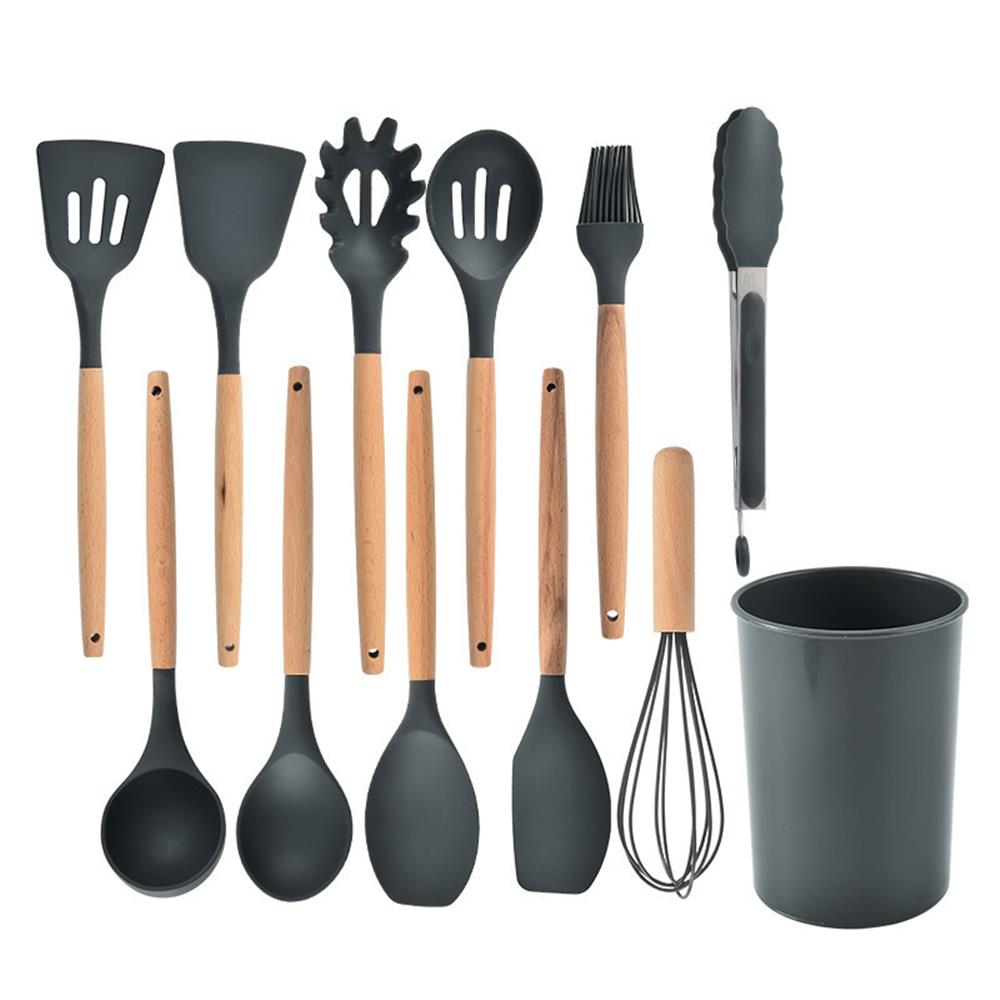 11pcs Kitchen Utensils Nonstick Cookware Set Cooking Pot Set  Cookware Spatula Shovel Egg Beaters Kitchen Cooking Tool Set