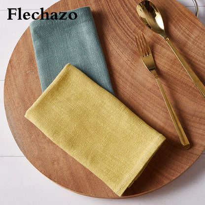 10pcs Wedding Napkin Towel Table Decoration Holder Tablecloth Handkerchief Tea Mat Restaurant Home Carpet Serving for Food Paper