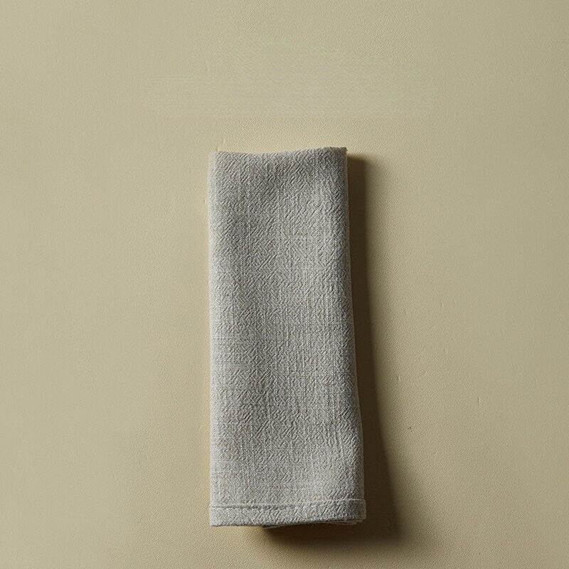 10pcs Wedding Napkin Towel Table Decoration Holder Tablecloth Handkerchief Tea Mat Restaurant Home Carpet Serving for Food Paper